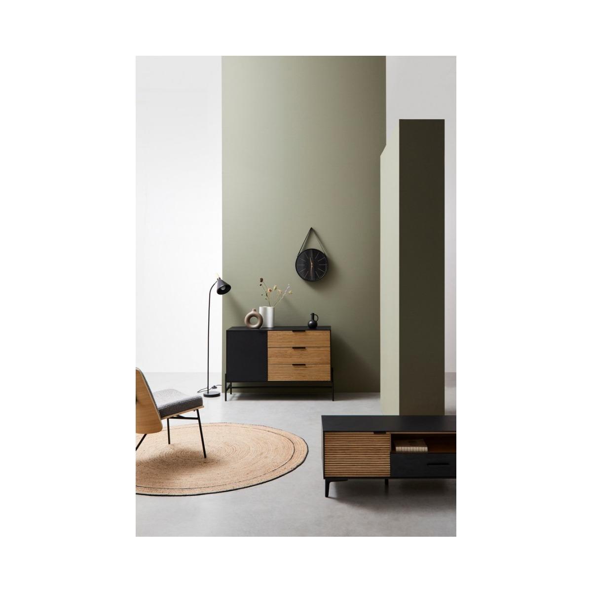 Piantana Brill Nero cm.H148 | Bizzotto