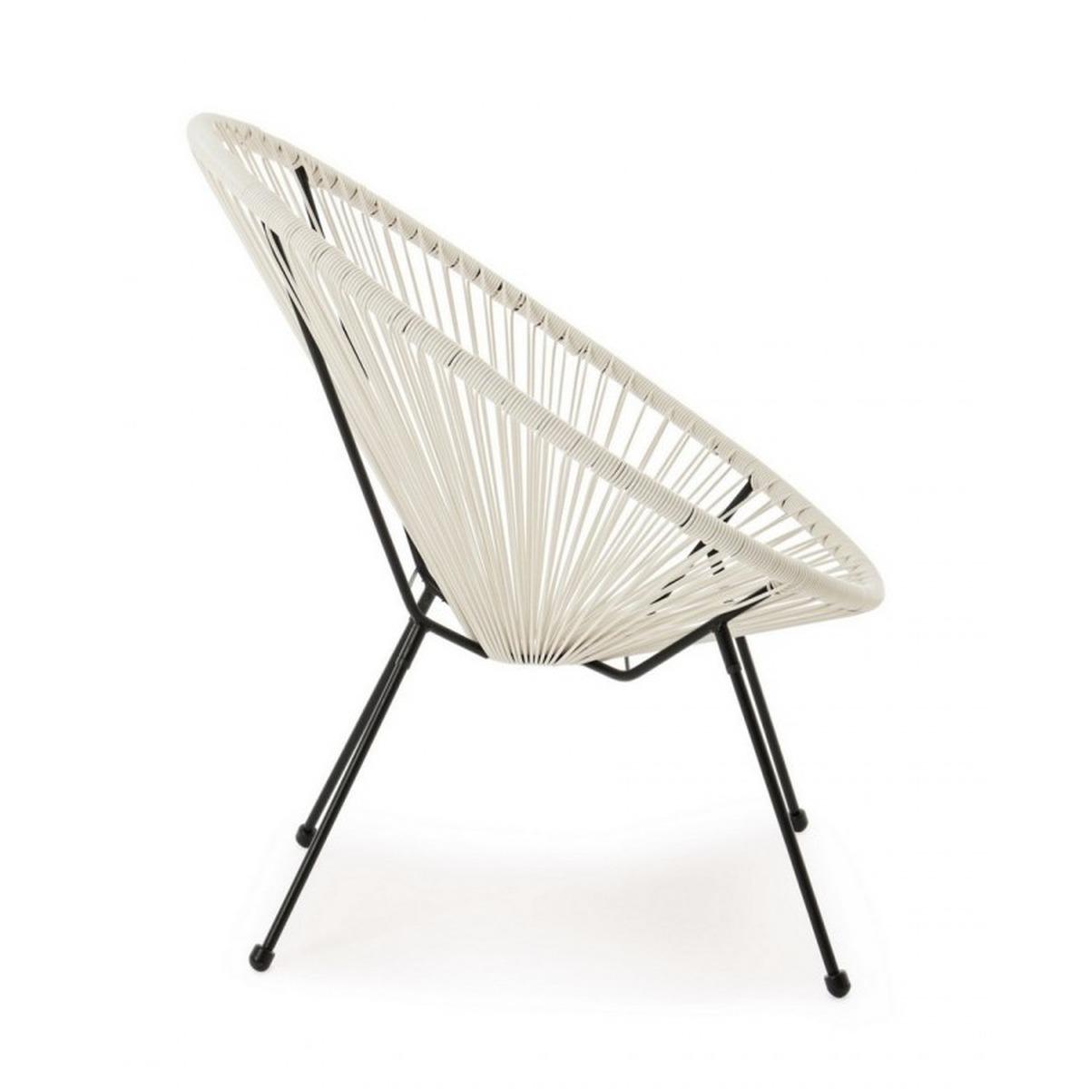 Poltrona Parker Bianca | Bizzotto