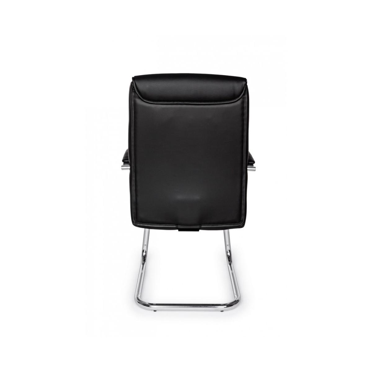 Poltrona Ufficio con Braccioli Sydney Nero | Bizzotto