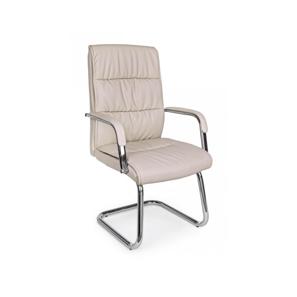 Poltrona Ufficio con Braccioli Sydney Tortora | Bizzotto