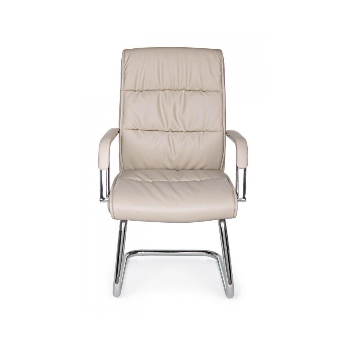 Poltrona Ufficio con Braccioli Sydney Tortora | Bizzotto