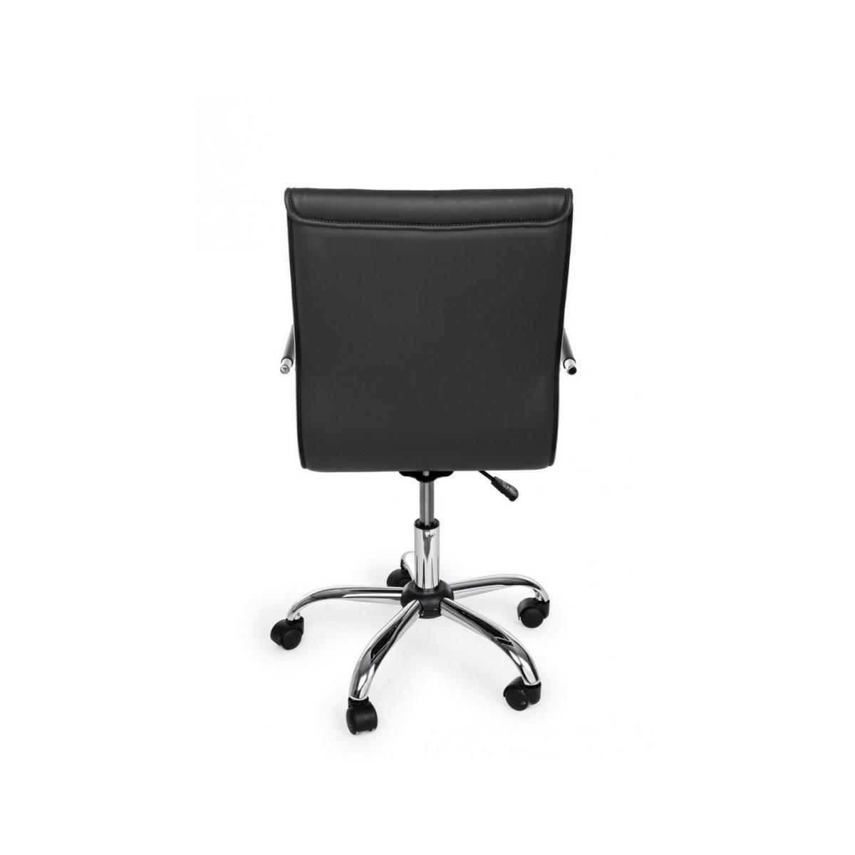 Poltrona Ufficio con Braccioli Perth Grigio Scuro | Bizzotto