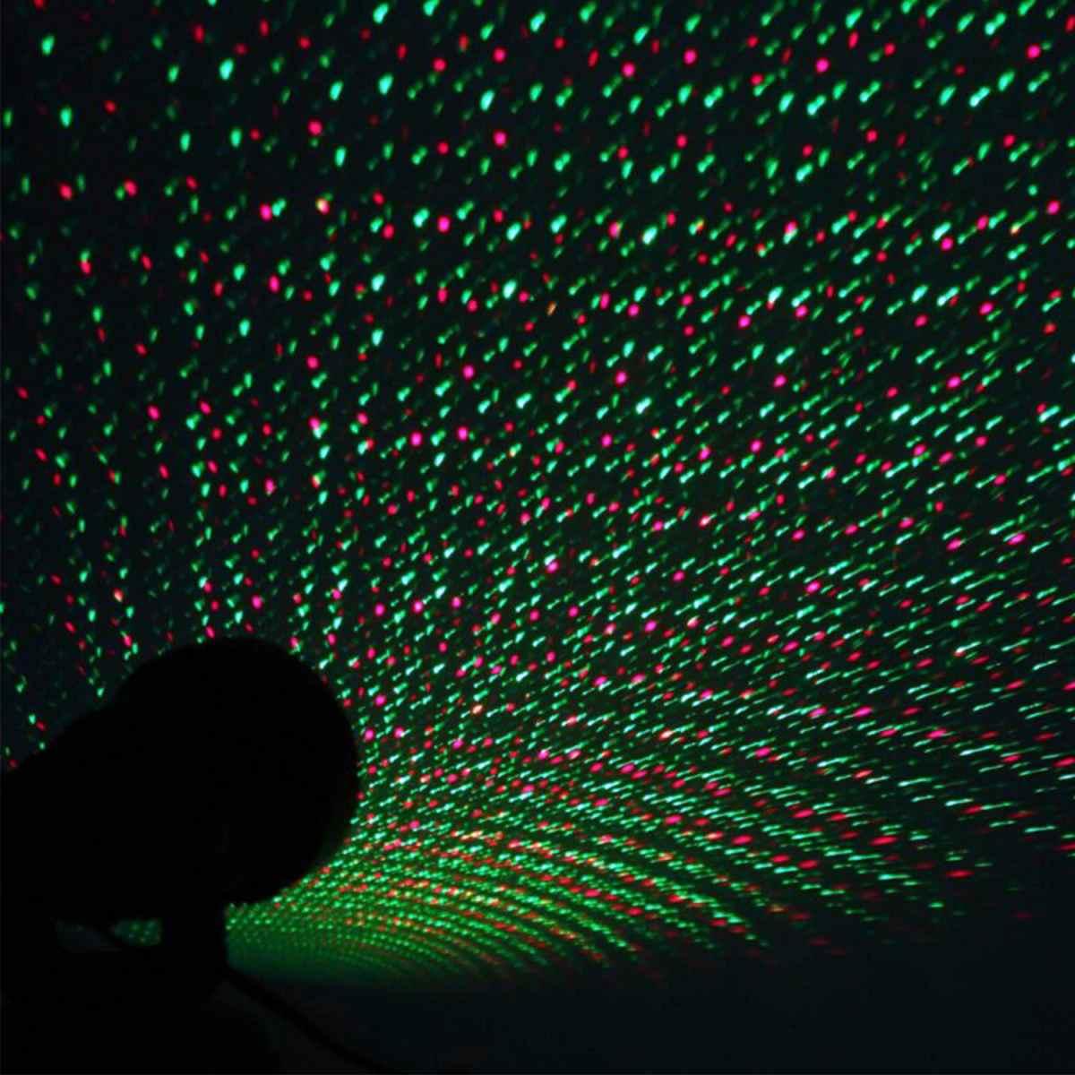 Proiettore Laser Decoro Puntini con Movimento e Telecomando |Bizzotto