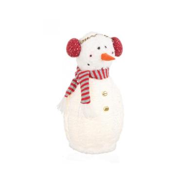 Pupazzo Greg Rosso con LED cm.H42 | Bizzotto