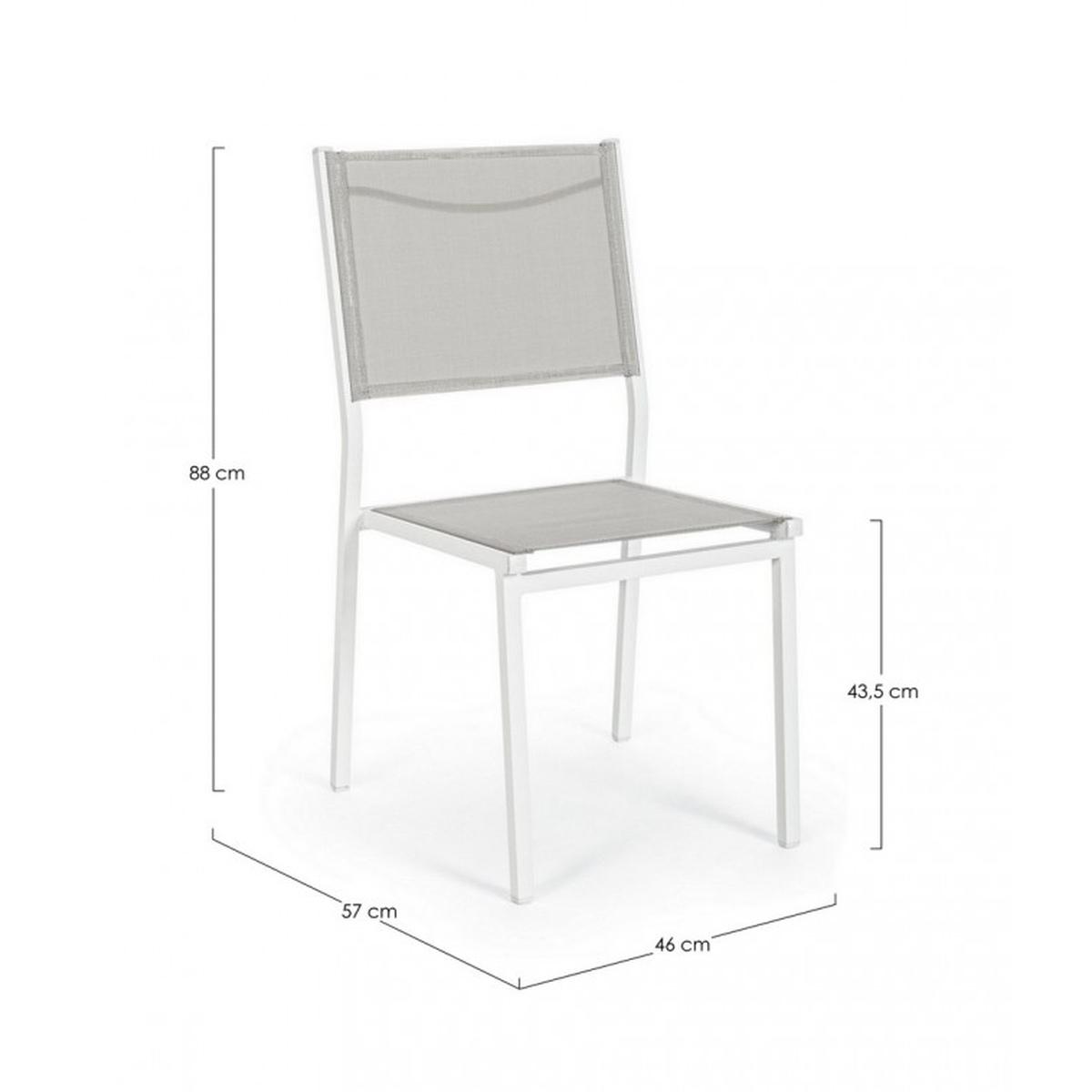 Sedia Hilde Bianco Cloud cm.Ã?30 | Bizzotto