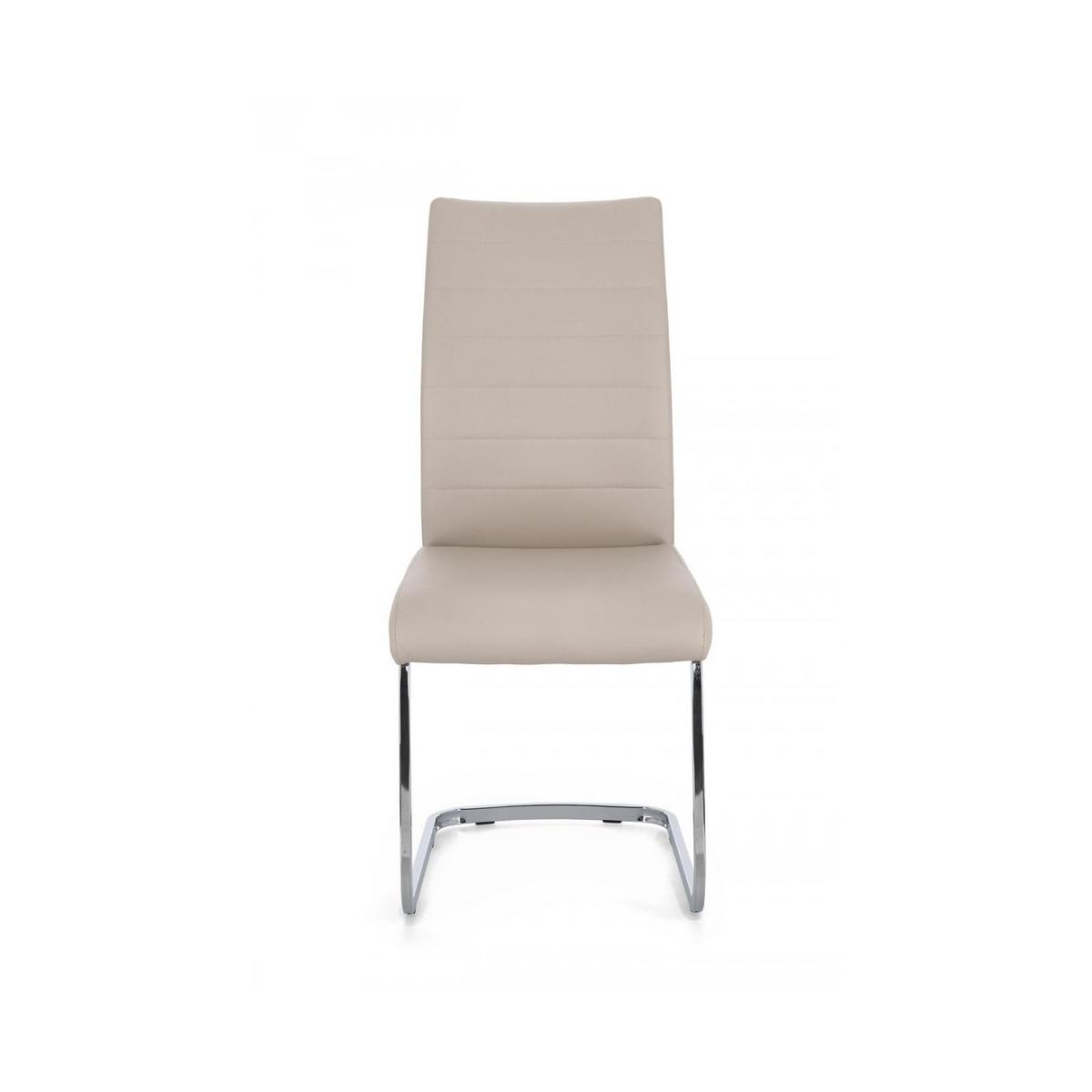 Sedia Myra Pu Cappuccino | Bizzotto