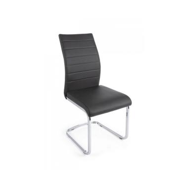 Sedia Myra Pu Grigio Scuro | Bizzotto