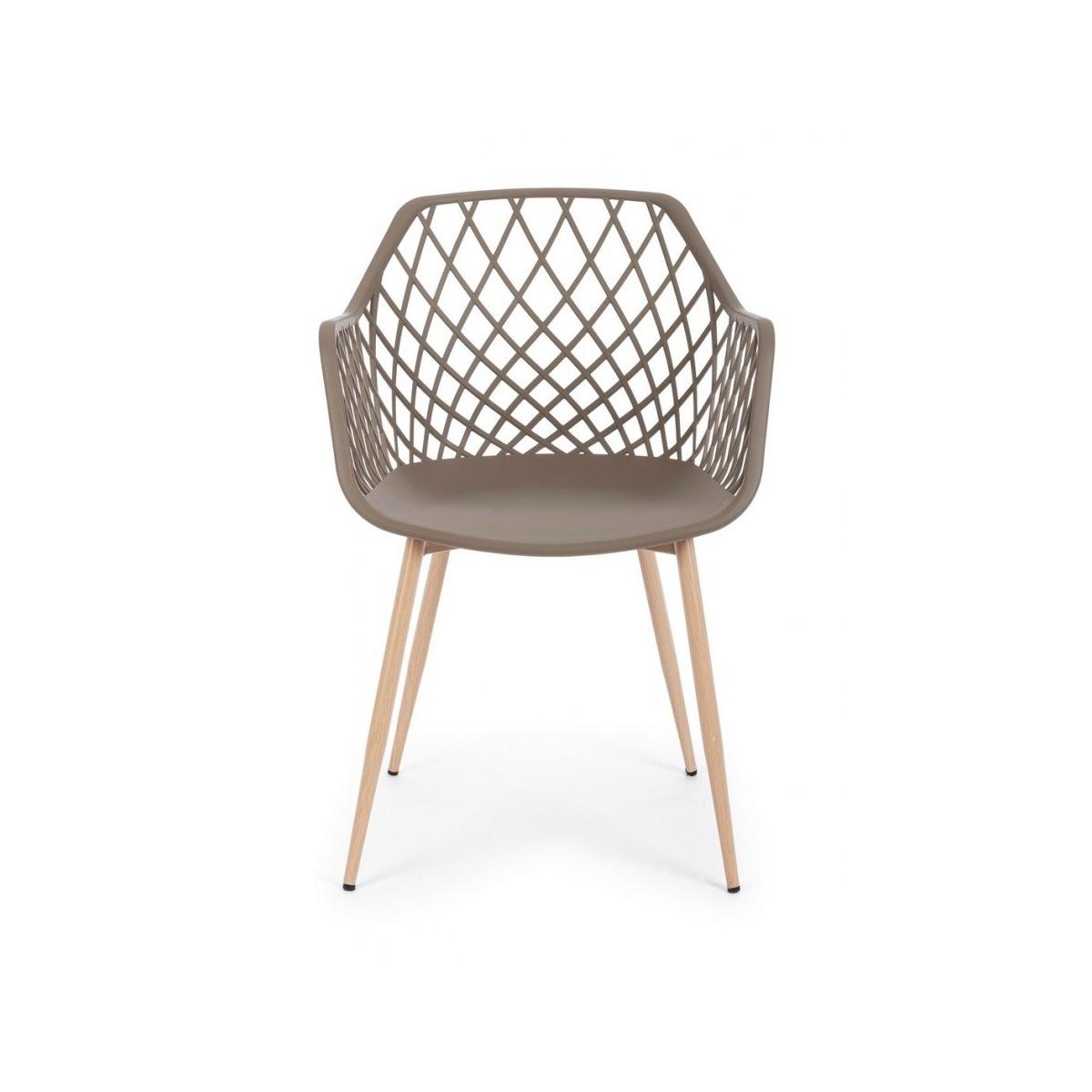 Sedia Optik Tortora | Bizzotto