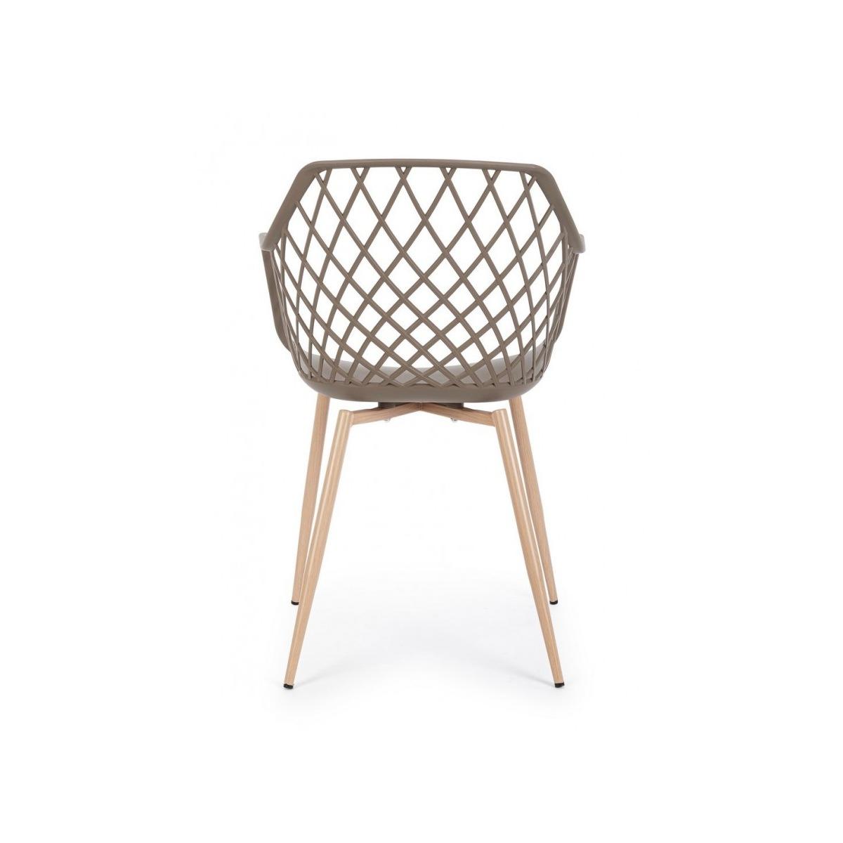 Sedia Optik Tortora | Bizzotto