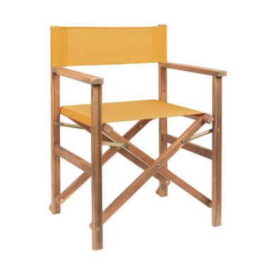 Sedia Regista Legno Noemi Senape | Bizzotto