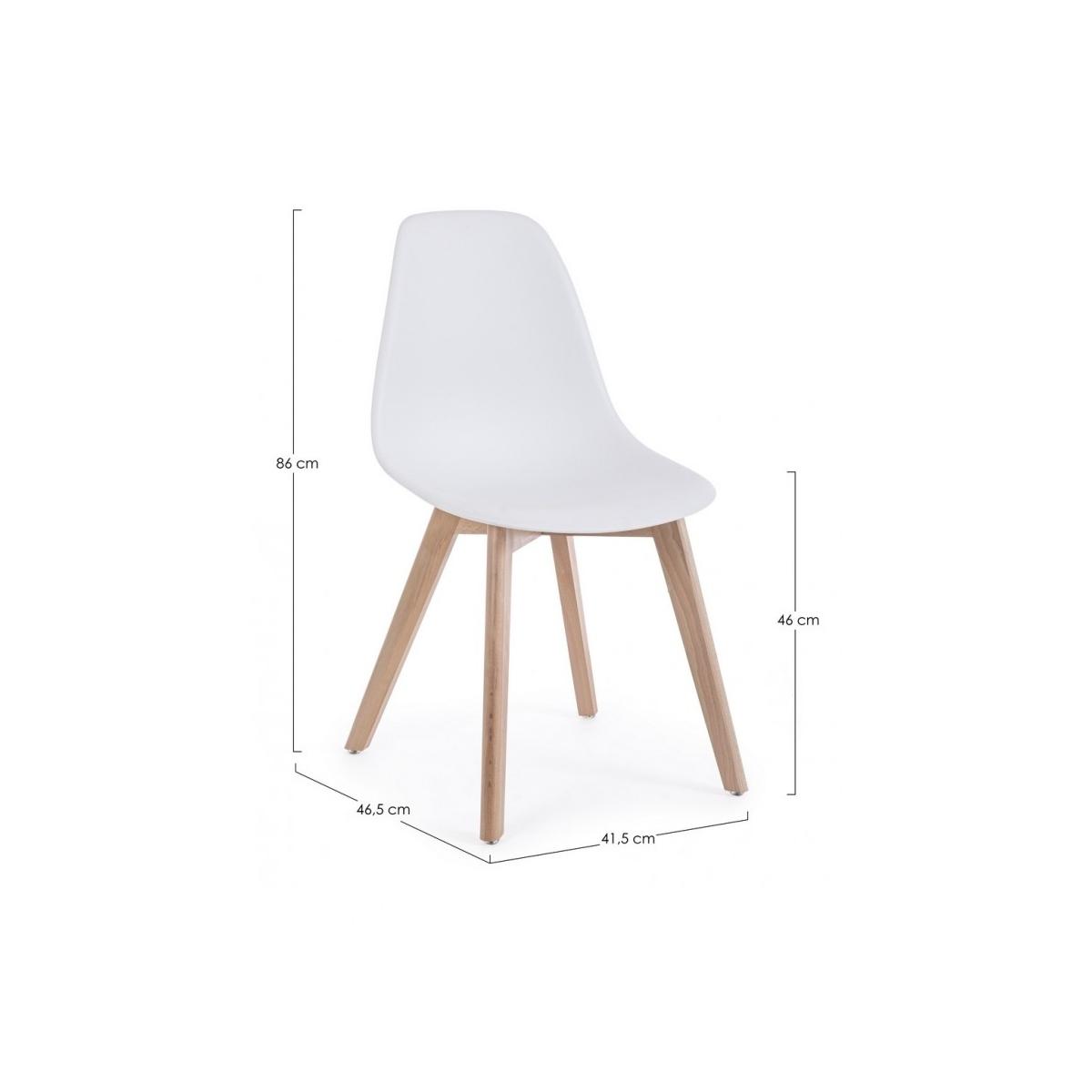 Sedia System Bianco | Bizzotto