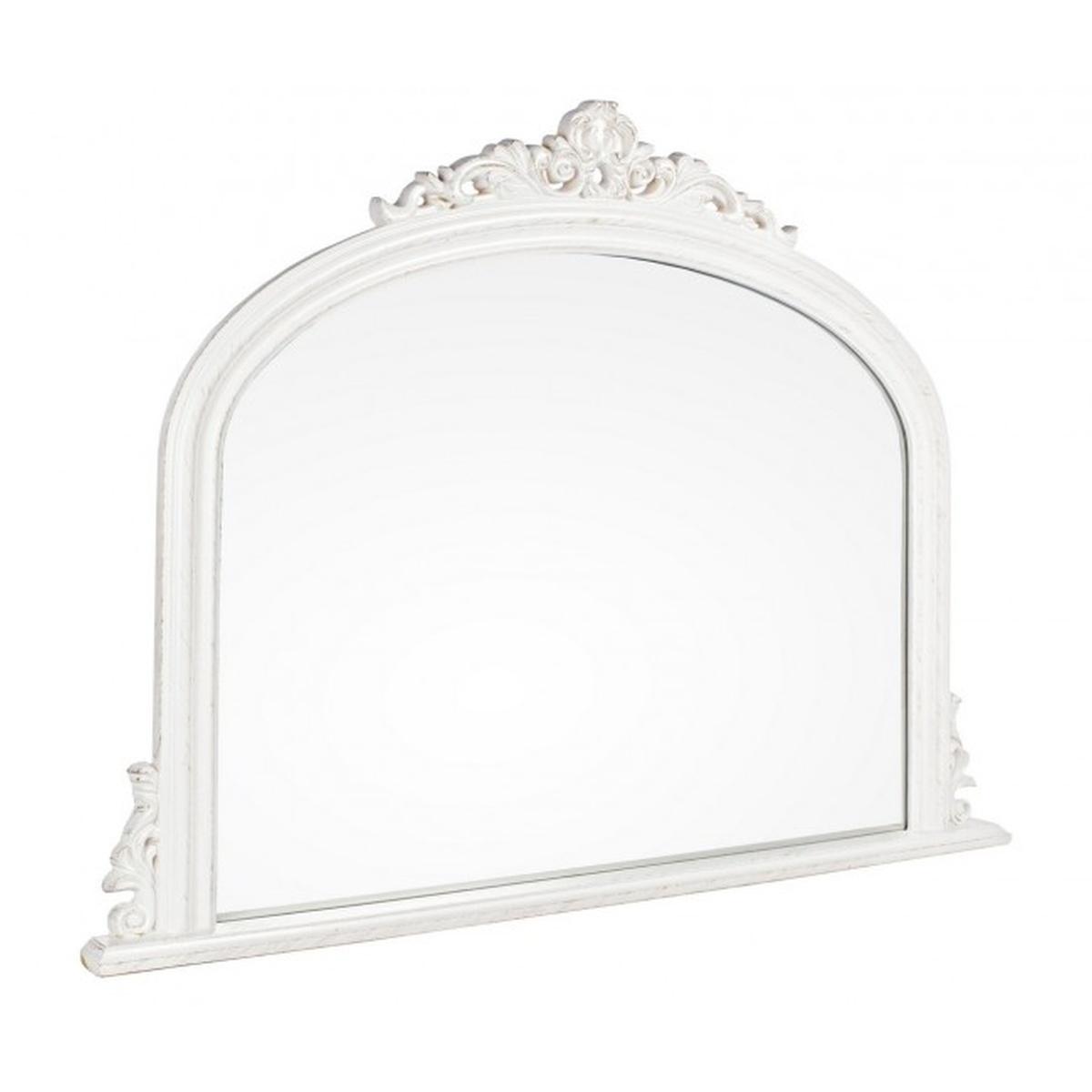 Specchio con Cornice Miro Bianco cm.120x90 | Bizzotto