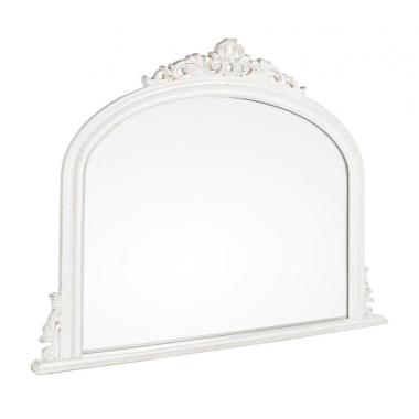 Specchio con Cornice Miro Bianco cm.120x90 | Bizzotto