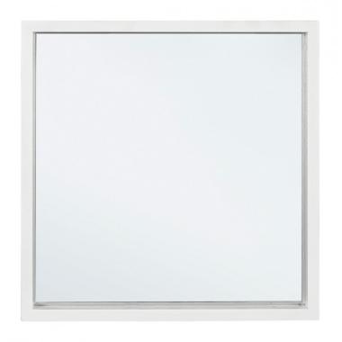 Specchio Con Cornice Tiziano Quadro Bianco Cm.52X52 -354