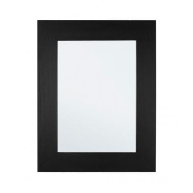 Specchio Con Cornice Tiziano Rettangolare Nero Cm.72X92 -286