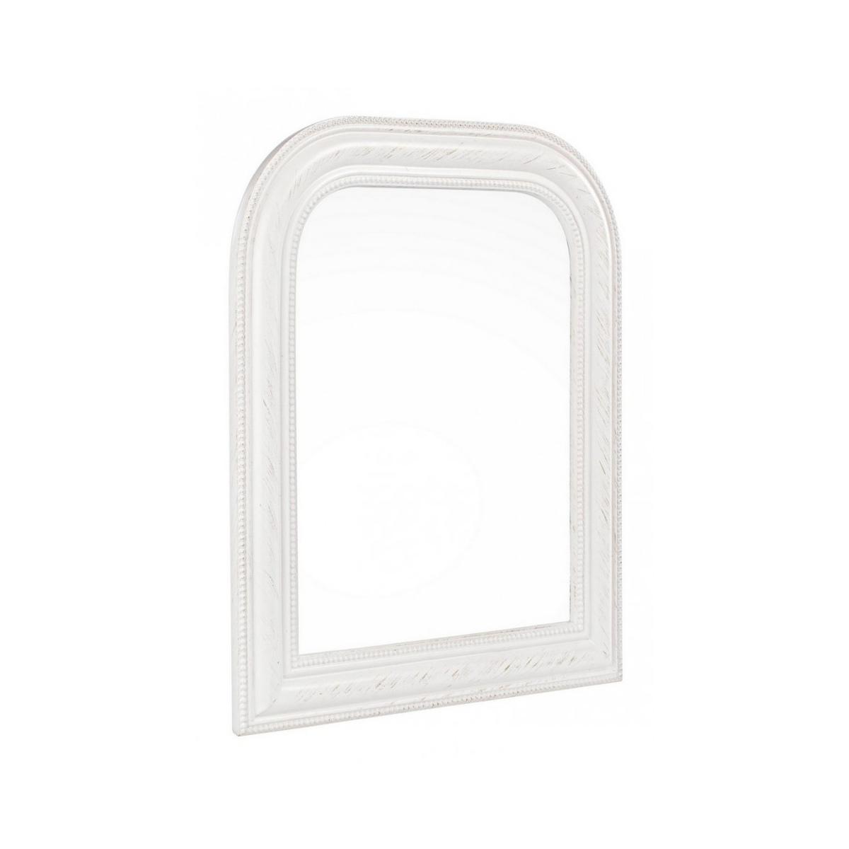 Specchio Miro con Cornice Bianco cm.50x60 | Bizzotto