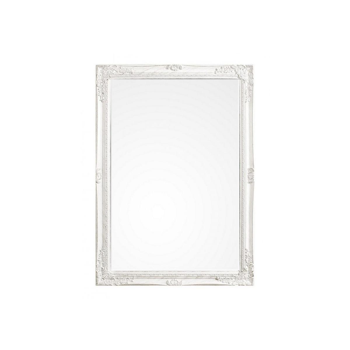 Specchio Miro con Cornicebianco cm.72x102 | Bizzotto