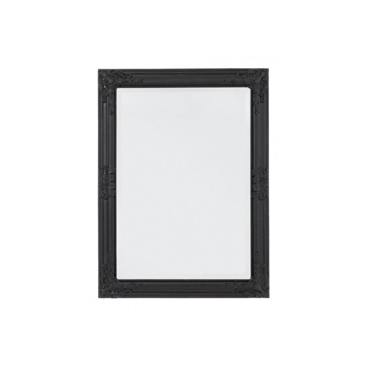 Specchio Miro con Cornice Nero Opaco cm.62x82 | Bizzotto