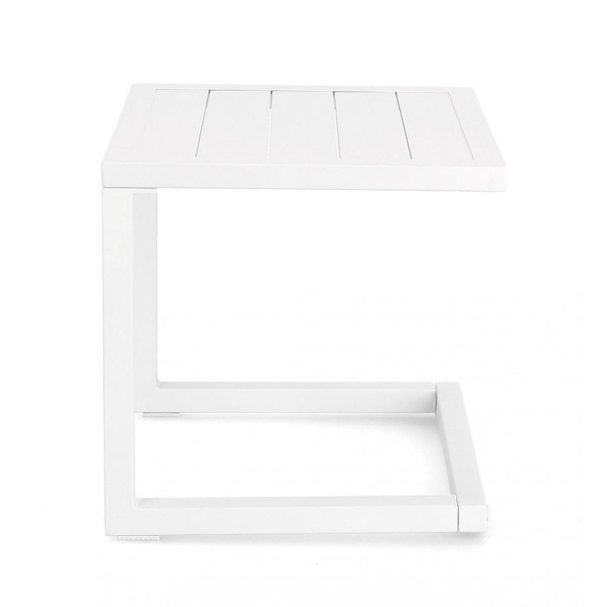 Tavolino Hildecm.40x40 Bianco L cm.Ã?30 | Bizzotto