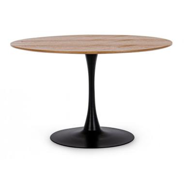 Tavolo Bloom Top Veneer Tondo cm.Ã?120 | Bizzotto