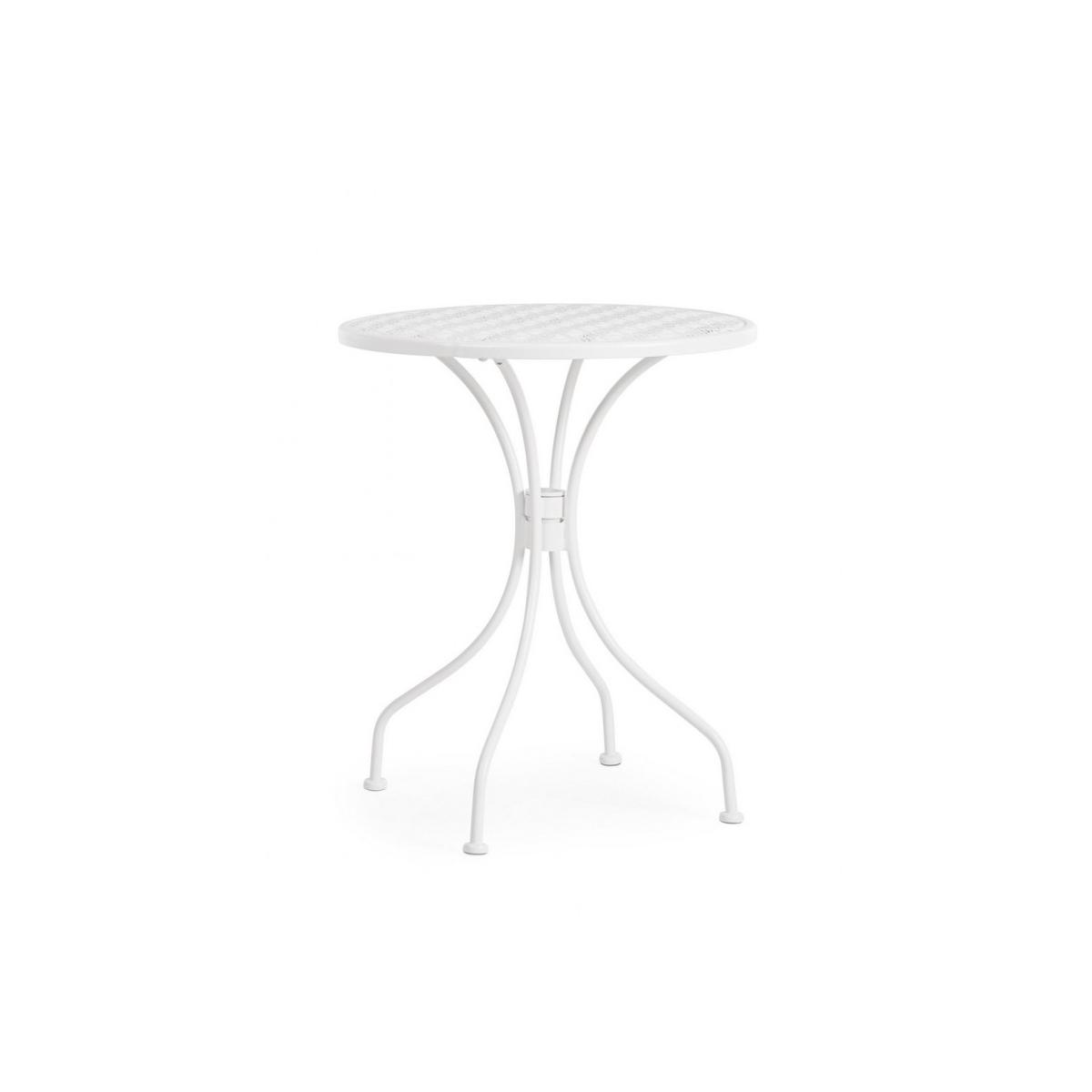 Tavolo Lizette Bianco cm.Ã?60 | Bizzotto