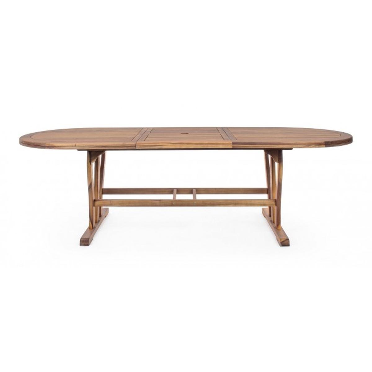 Tavolo Noemi Ovale All. cm.180-240x100 | Bizzotto