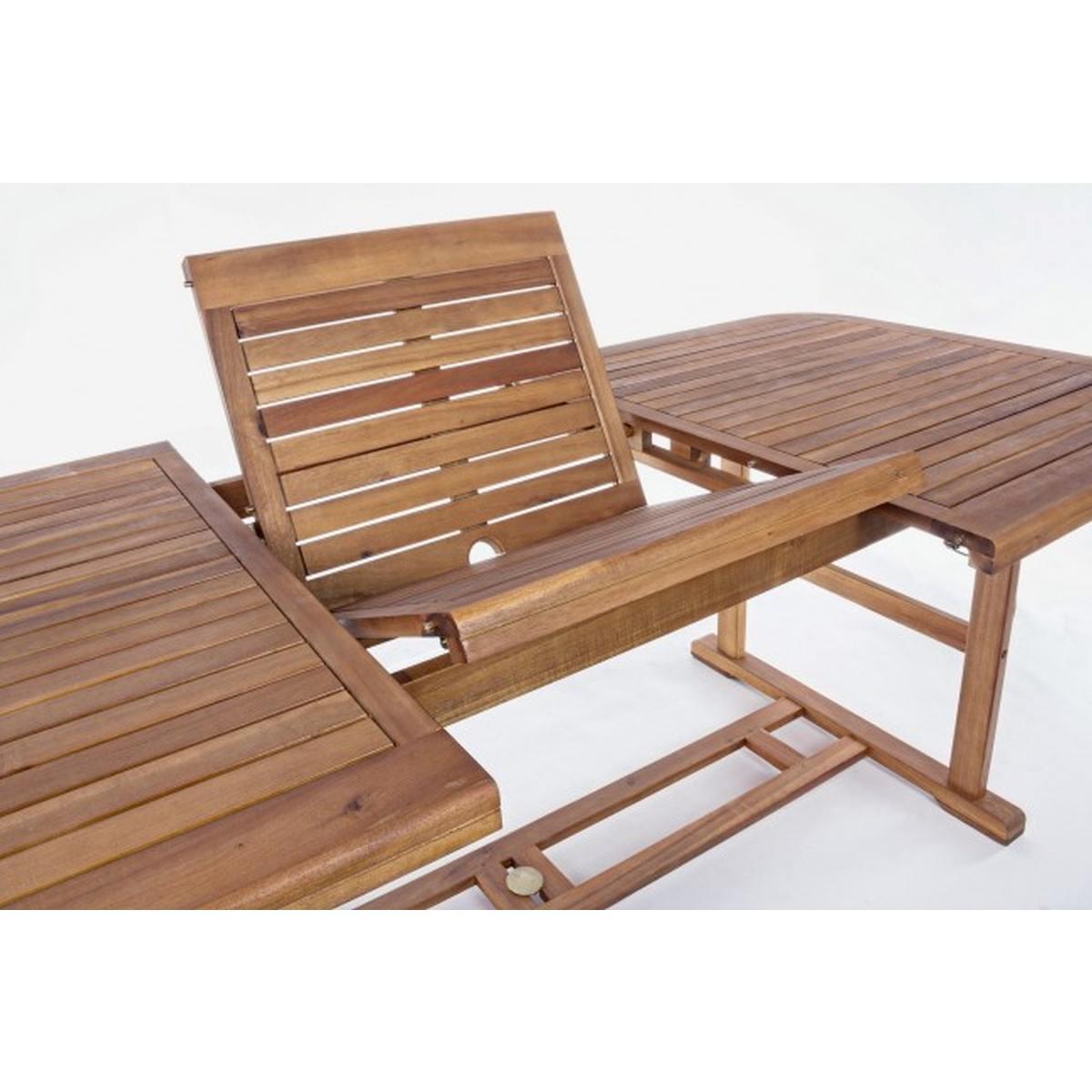 Tavolo Noemi Rettangola Allungabile cm.180-240x100 | Bizzotto