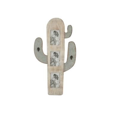 Cornice Da Muro Cactus cm.39x3x71,5 Misure Interne cm.10x15