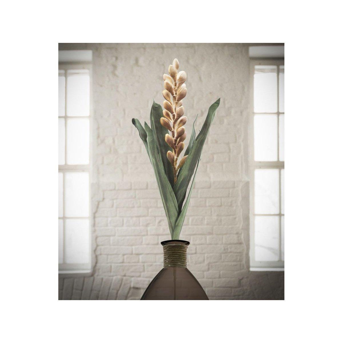 Fiore Aloe Flower Giallo cm.Ø23x93