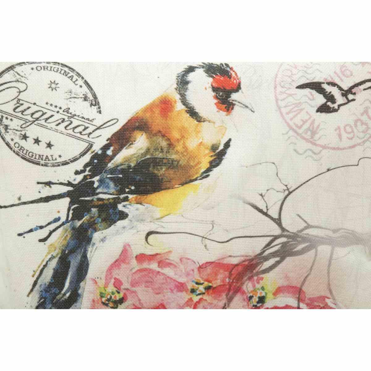 Fodera Cuscino Bird mod.B cm.40x40 | Mauro Ferretti