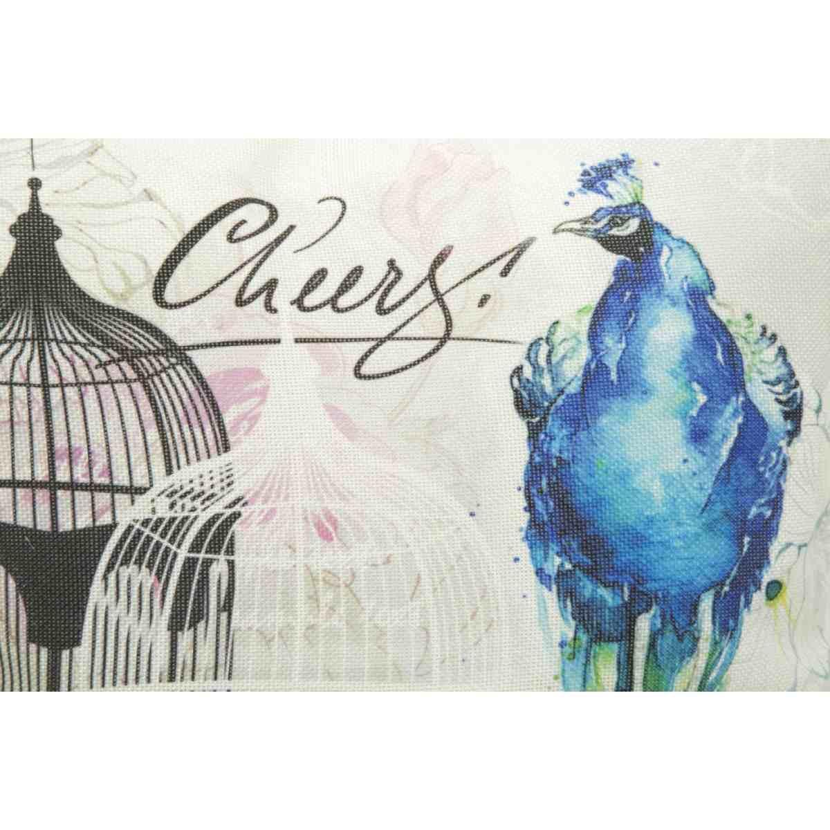 Fodera Cuscino Bird mod.C cm.40x40 | Mauro Ferretti