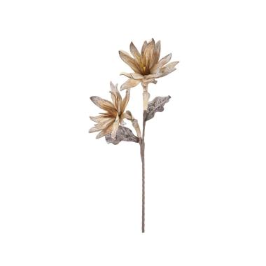 Fiore Glsang Flower x2 Giallo cm.Ø28x88 -805