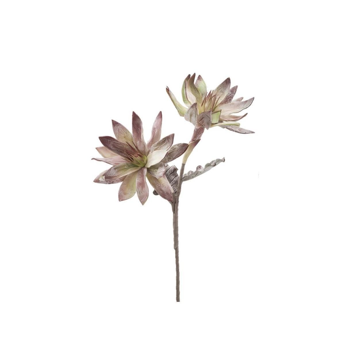 Fiore Glsang Flower x2 Verde cm.Ø28x88