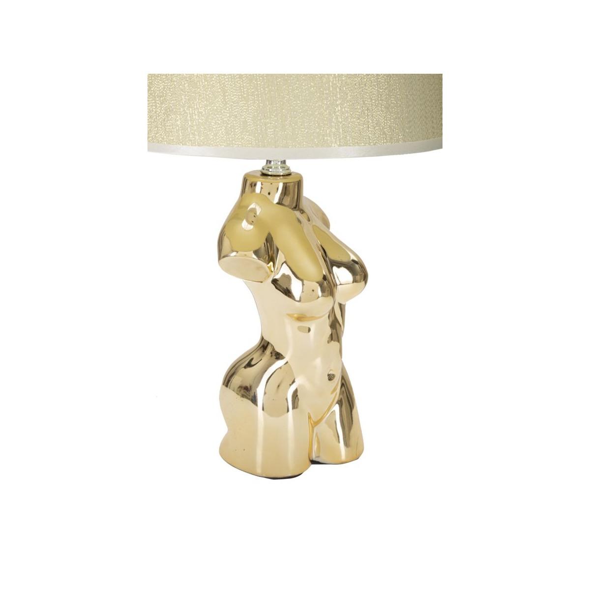 Lampada Tavolo Glam Woman cm.Ã?25x39,5 | Mauro Ferretti