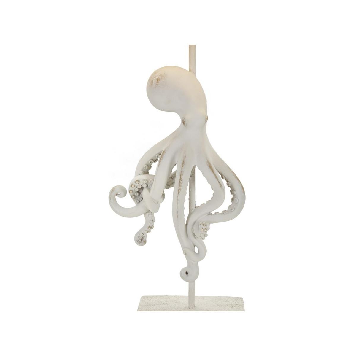 Lampada Tavolo Octopus Bianca cm.Ã?30,5x64,5 | Mauro Ferretti