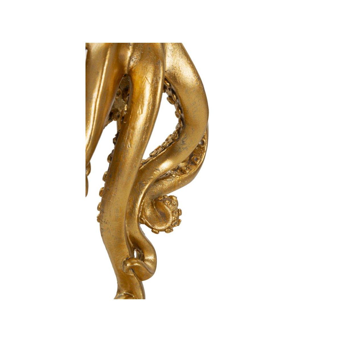 Lampada Tavolo Octopus Gold cm.Ã?30,5x64,5 | Mauro Ferretti