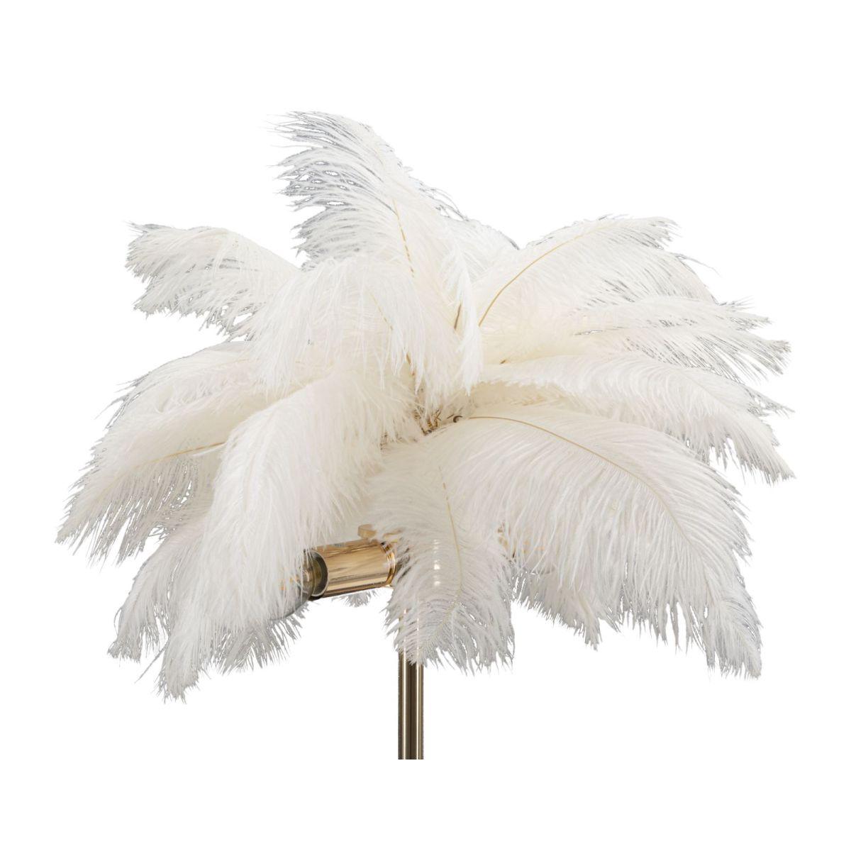 Lampada da Tavolo Palm Bianca cm.Ã?40x55 | Mauro Ferretti