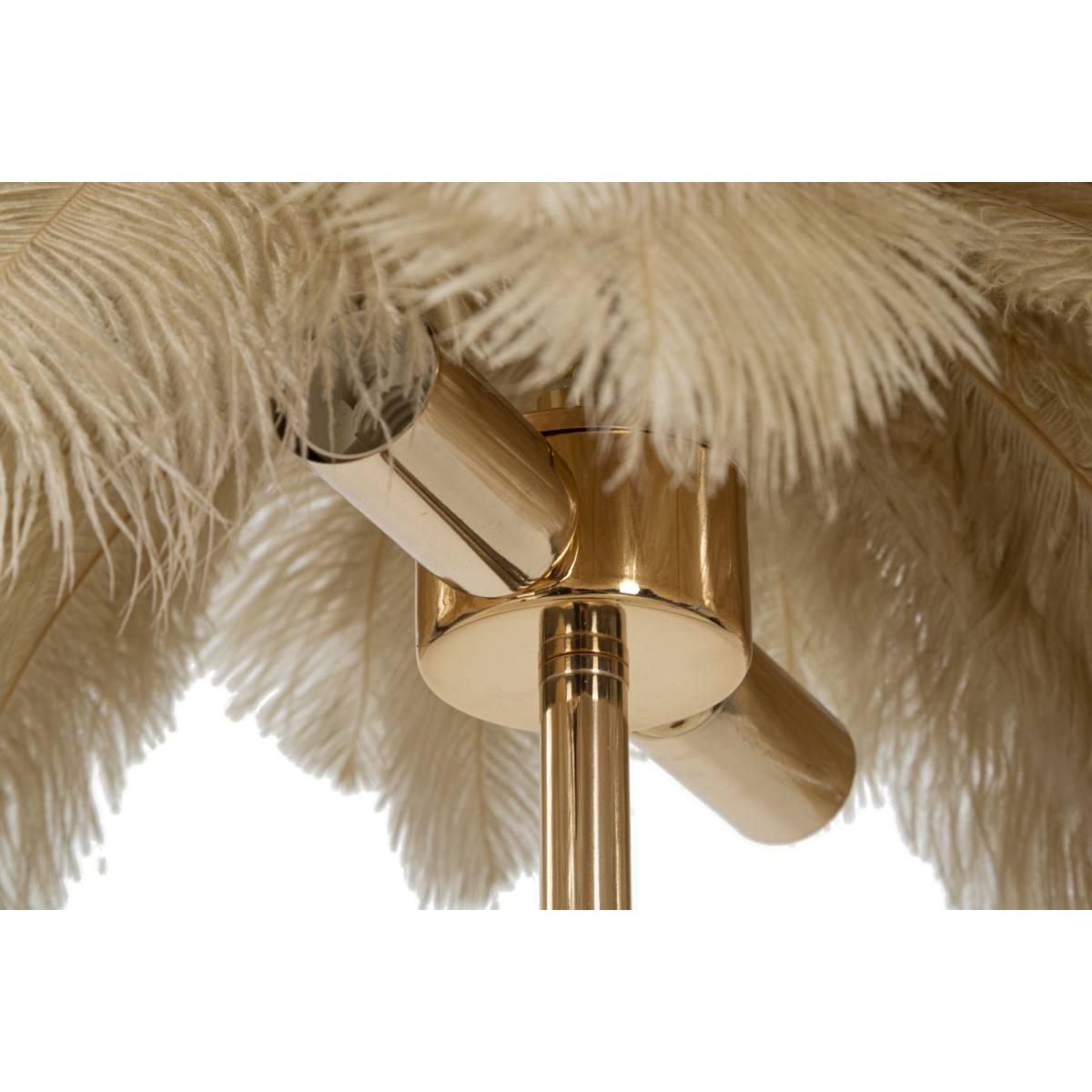 Lampada da Tavolo Palm Cammello cm.Ã˜55x60 | Mauro Ferretti