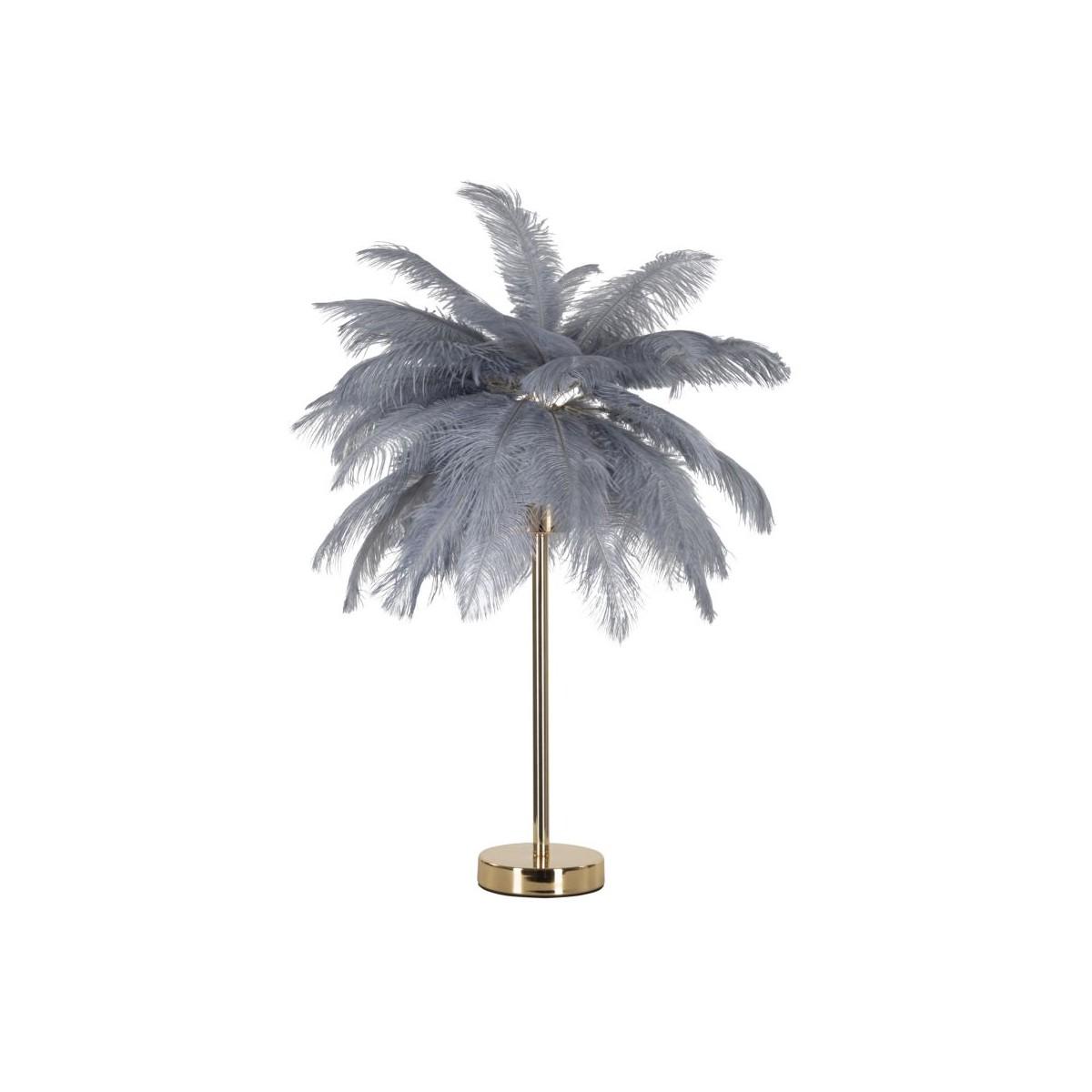 Lampada Tavolo Palm Grigia cm.Ã?55x60 | Mauro Ferretti