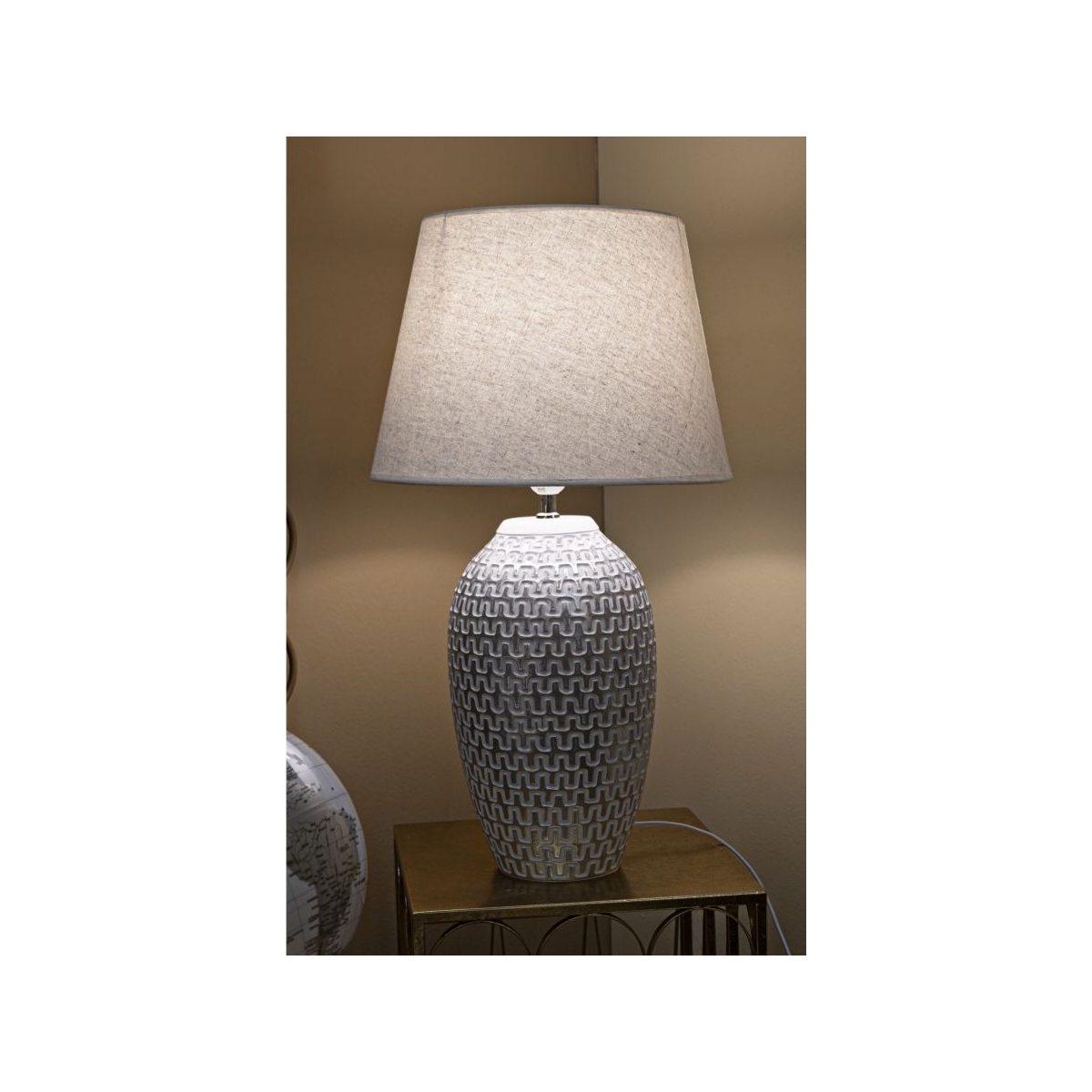 Lampada Tavolo Resina Wave cm.Ø35x65 |Mauro Ferretti