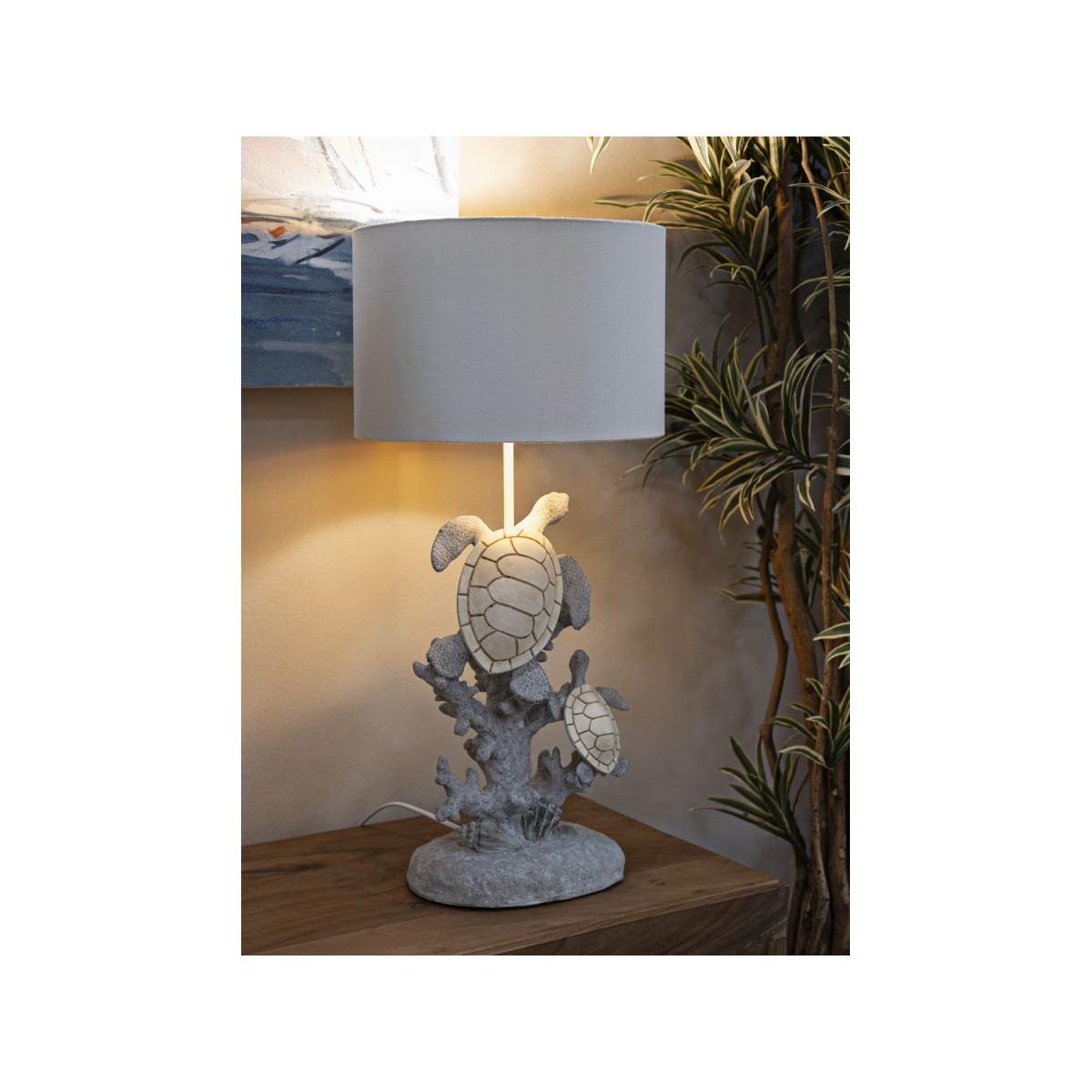 Lampada Tavolo Tartarughe cm.Ã?30,5x63,5 | Mauro Ferretti