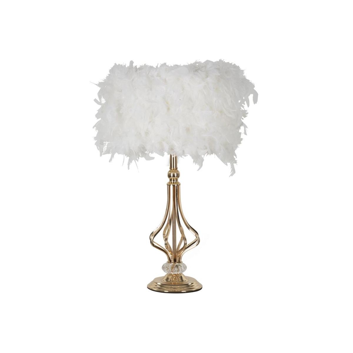 Lampada Tavolo Tarty Bianca cm.Ã?25x54 | Mauro Ferretti