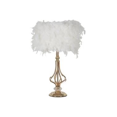 Lampada Tavolo Tarty Bianca cm.Ã?25x54 | Mauro Ferretti