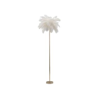Lampada terra palm bianca