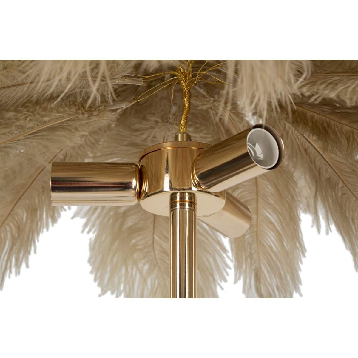 Lampada da Terra Palm Cammello cm.Ã˜55x160 | Mauro Ferretti