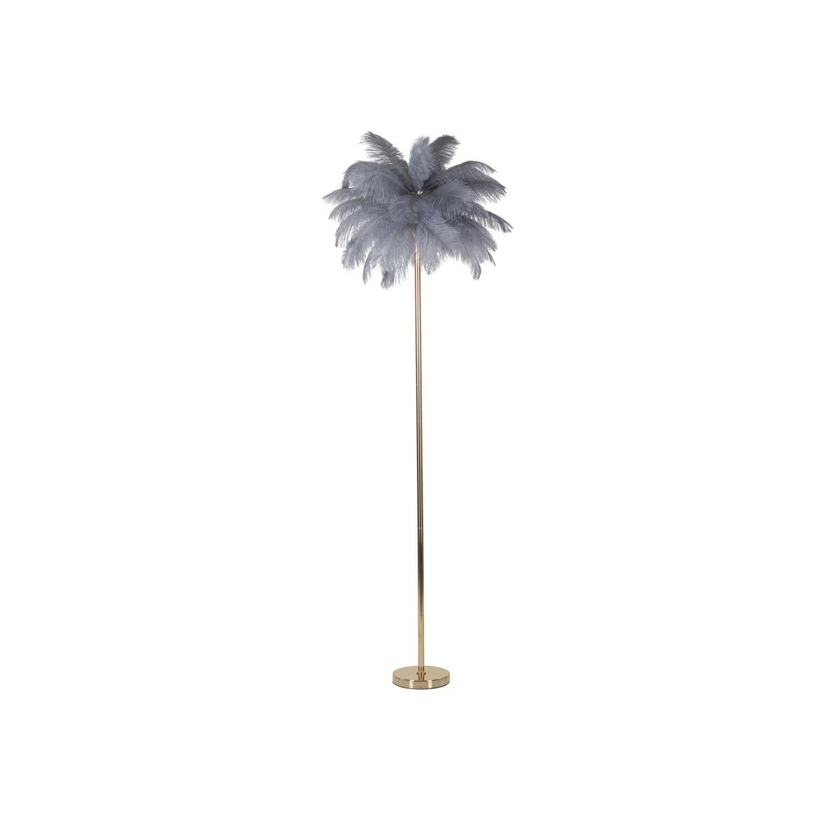 Lampada Terra Palm Grigia cm.Ã?55x160 | Mauro Ferretti