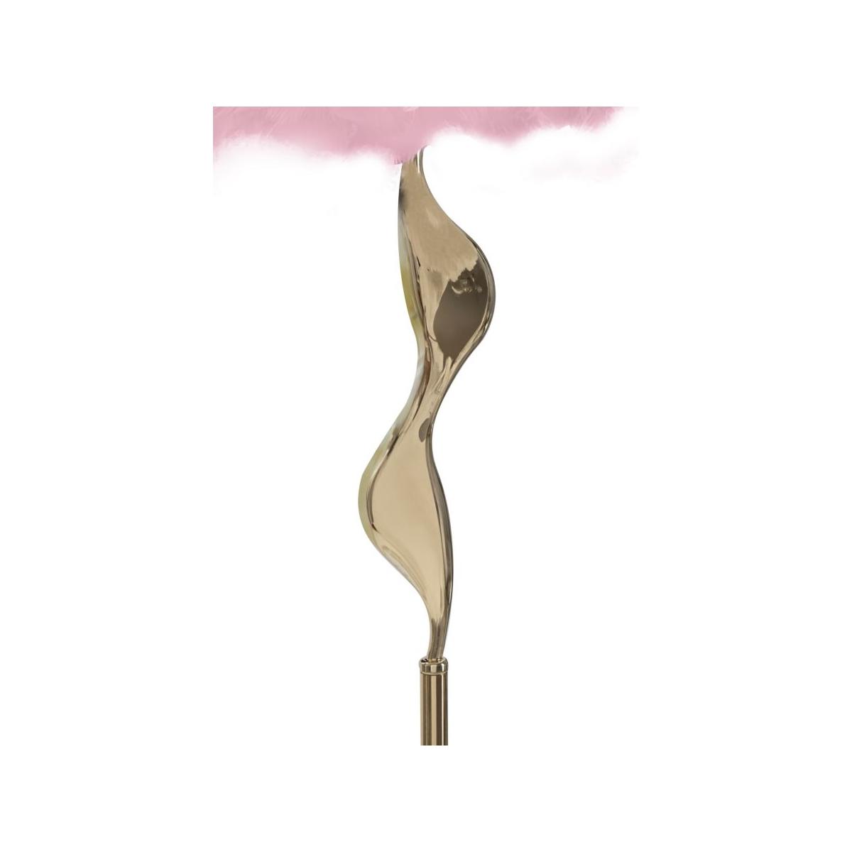 Lampada da Terra Slim Rosa cm.Ø50x165 | Mauro Ferretti