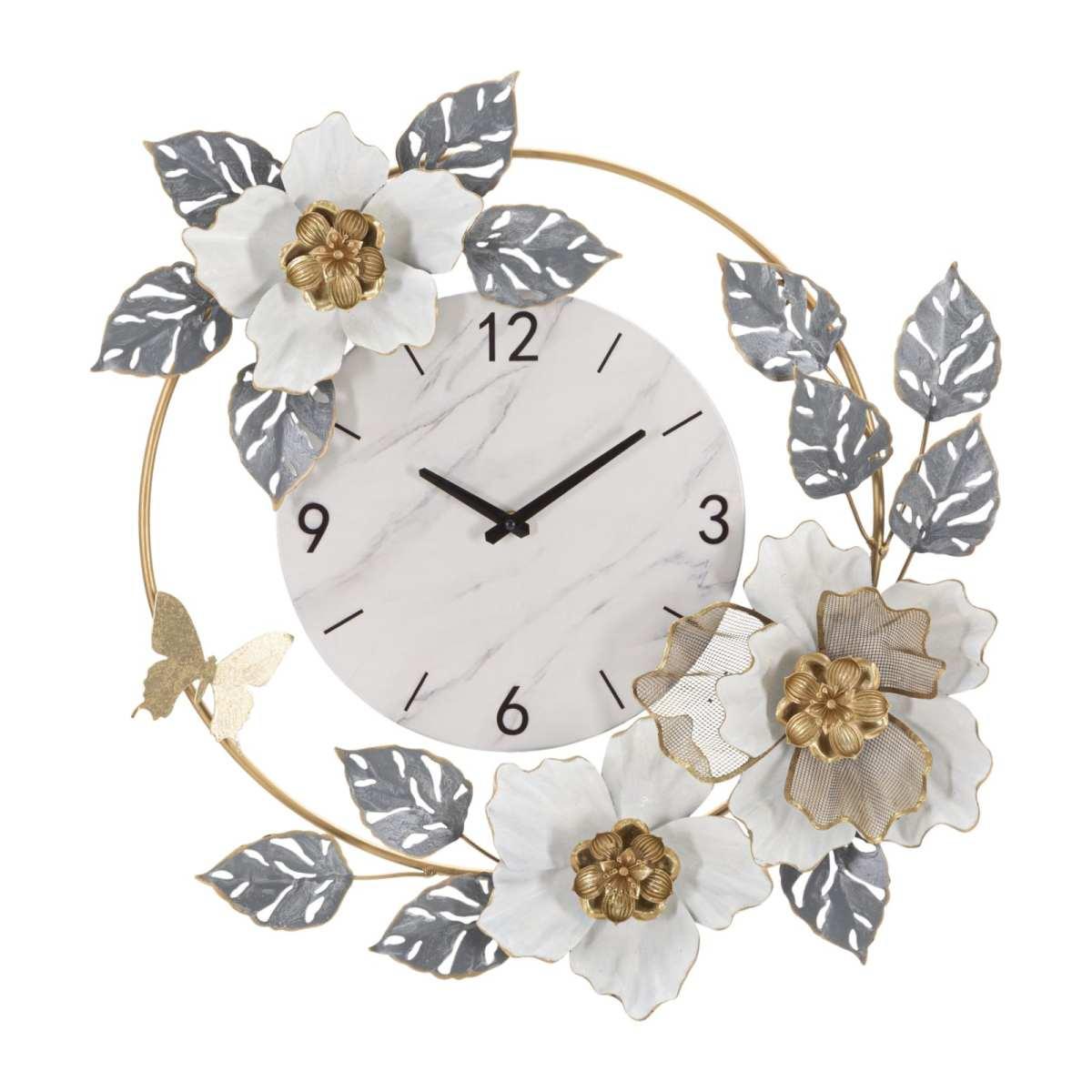 Orologio Muro Flowers cm.64x8x64 |Mauro Ferretti