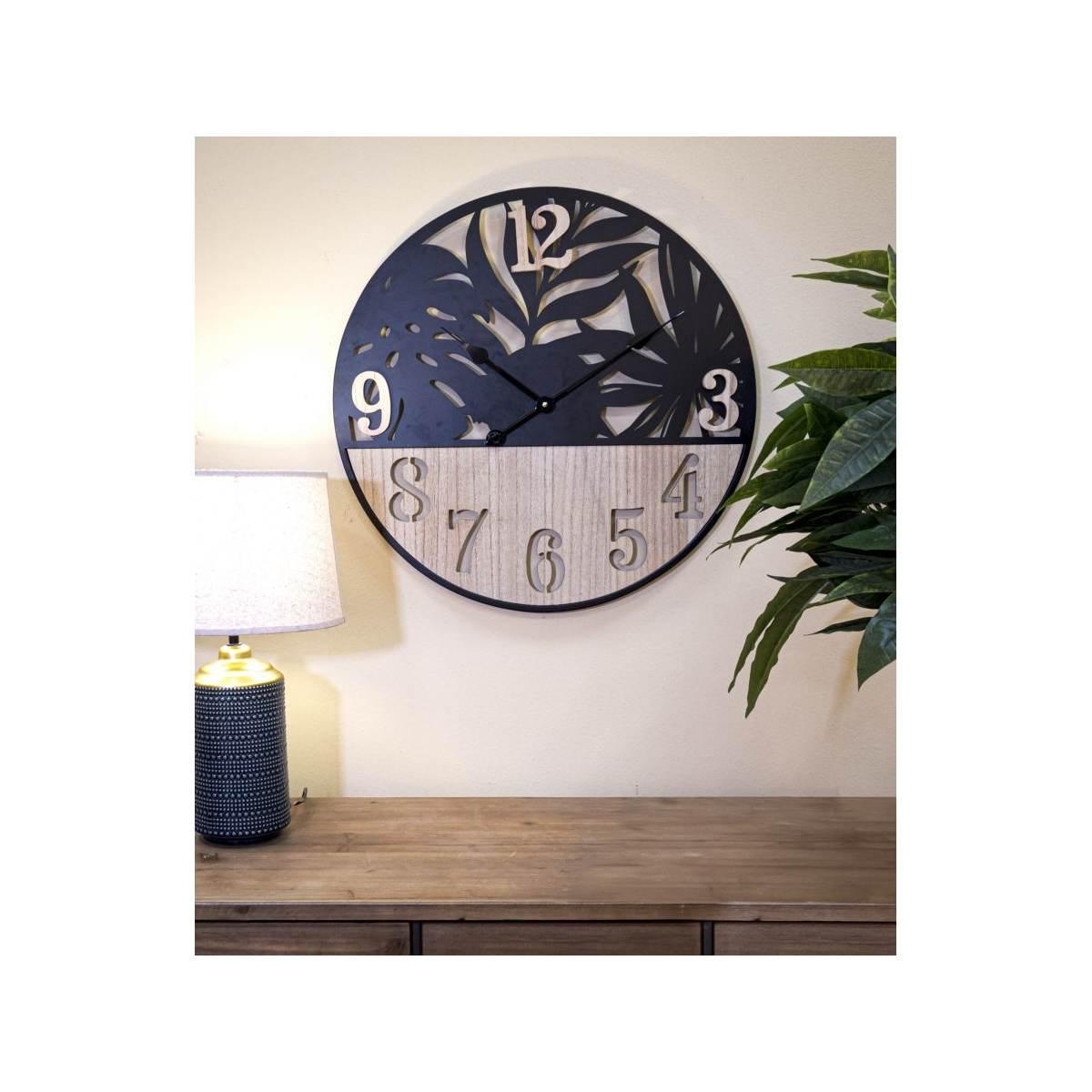 Orologio Muro Palm cm.Ø60x2,5 |Mauro Ferretti