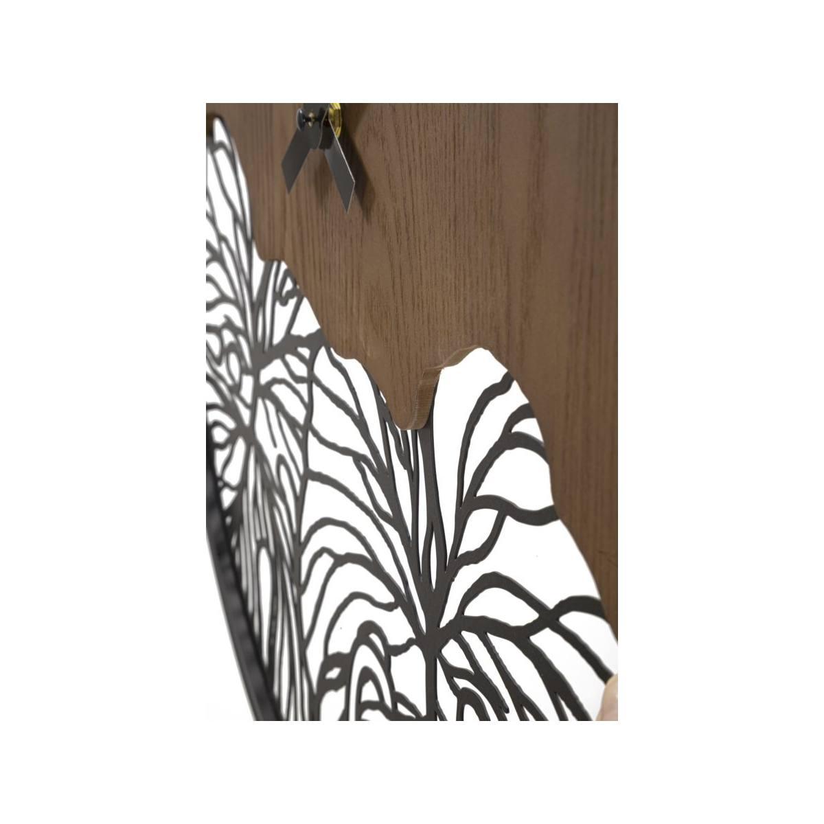 Orologio Muro Wood/Leaf cm.Ø60x2 |Mauro Ferretti